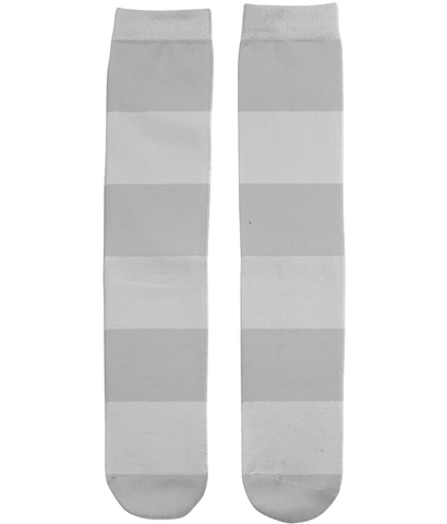 Light Grey Stripe Socks