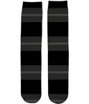 Black Triple Stripe Socks