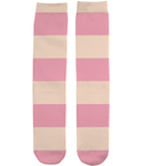 Unisex Subli Tube Socks Peach-lemon-Stripe-Socks