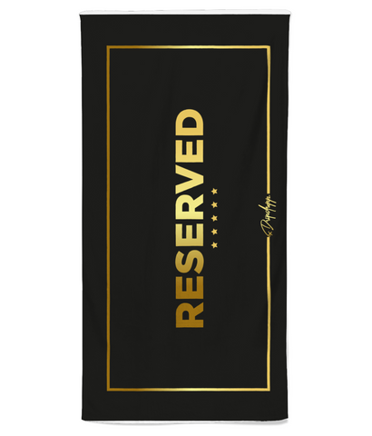 Reserved Beach Towel
