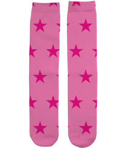 Pink Stars Socks