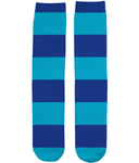 Blue Cyan Stripe Socks
