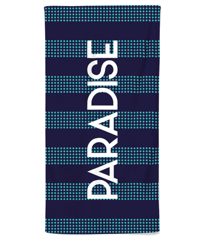 Paradise Dots Beach Towel