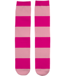 Hot Pink Stripe Socks