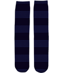 Navy Galvanise Sock