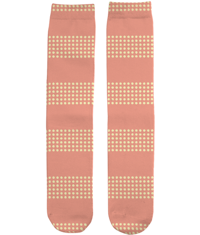 Peach Galvanise Sock