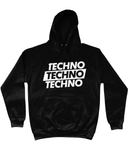 Techno White Hoodie