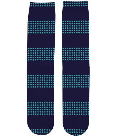 Aqua Blue Galvanise Sock
