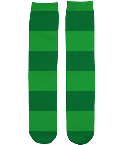 Green Stripe Socks