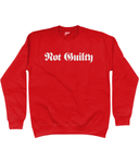 AWDis Sweatshirt Not-Guilty-Tshirt