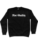 AWDis Sweatshirt Not-Guilty-Tshirt