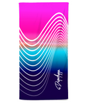 Ombre Dripdropp Two Beach Towel