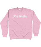 AWDis Sweatshirt Not-Guilty-Tshirt