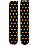 Yellow Ladybug Polka Dot Socks