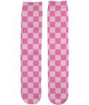 Light Pink Check Socks