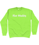 AWDis Sweatshirt Not-Guilty-Tshirt