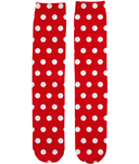 Red White Polka Dot Socks