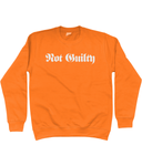 AWDis Sweatshirt Not-Guilty-Tshirt